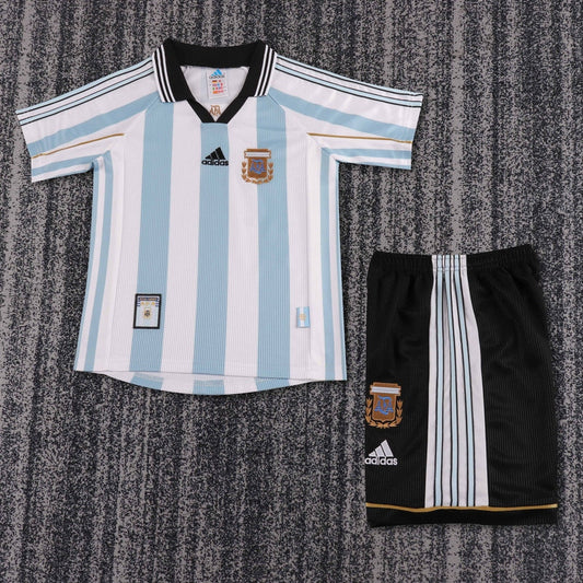 Argentine - Équipe nationale 1998 Domicile - Fan [Enfant]