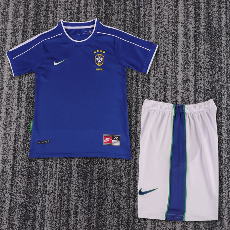 Brésil Équipe Nationale 1998 Extérieur - Fan [Enfant]