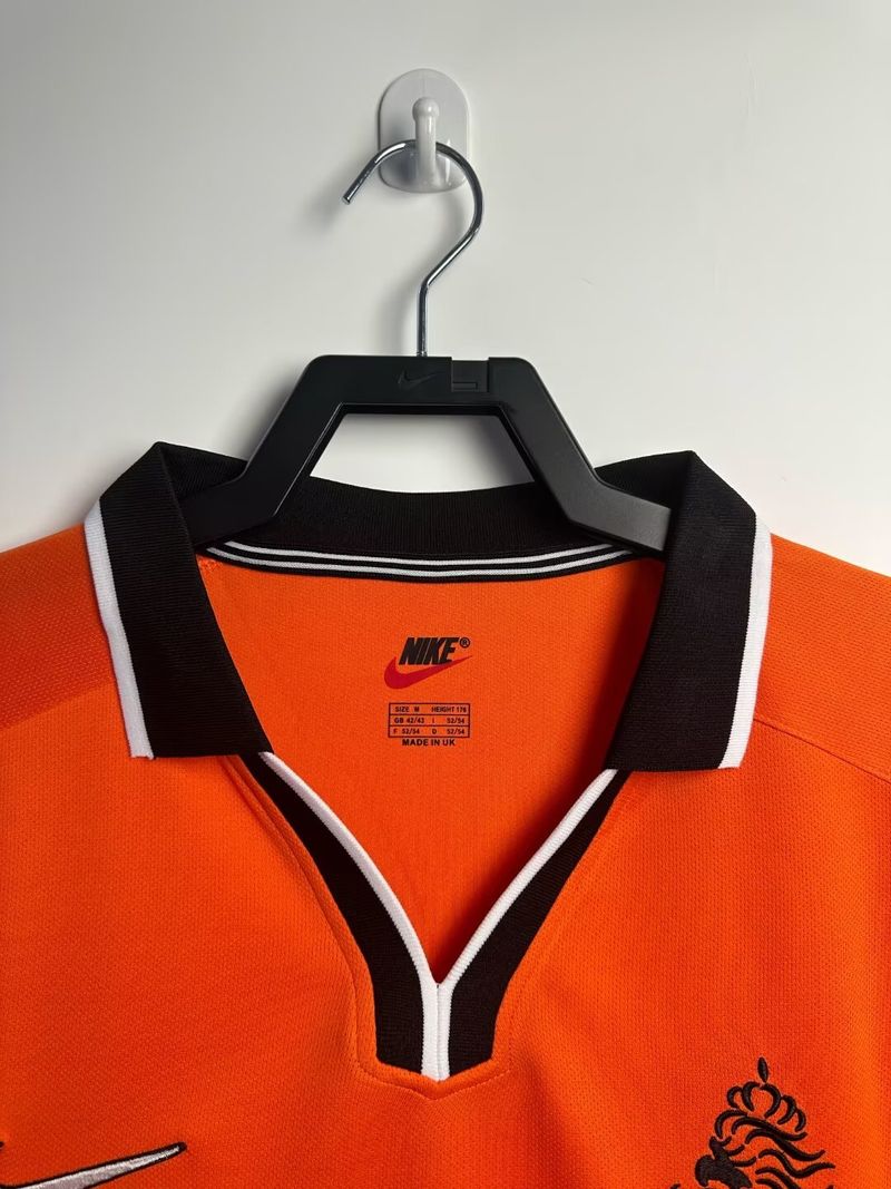 Netherlands National Team 1998 Home Long Sleeve - Fan Version [Adult]