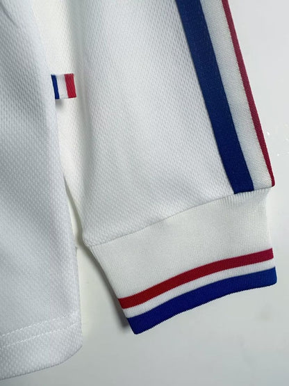 Retro France 1998 Away Long Sleeve Fan