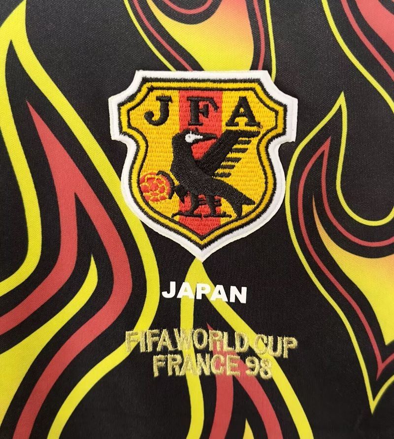 Retro Japón 1998 Portero Manga Larga Fan