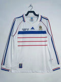 Retro France 1998 Away Long Sleeve Fan