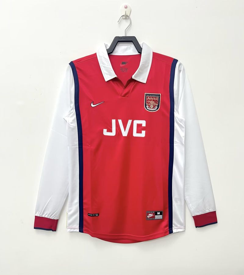 Camiseta Arsenal 1998 Local Manga Larga - Aficionado [Adulto]