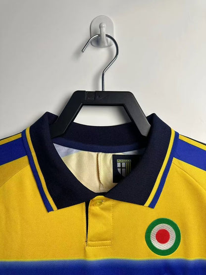 Parma Calcio 1999/2000 Home Long Sleeve - Fan Version [Adult]