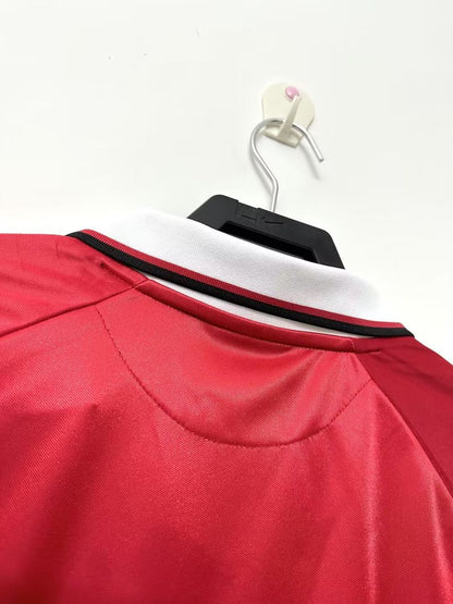 Manchester United 1999/2000 Home Long Sleeve - Player Version [Adult]