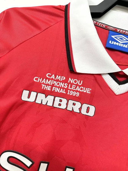 Manchester United 1999/2000 Home Long Sleeve - Player Version [Adult]