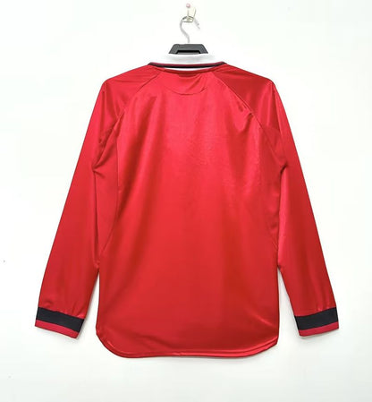 Manchester United 1999/2000 Home Long Sleeve - Player Version [Adult]