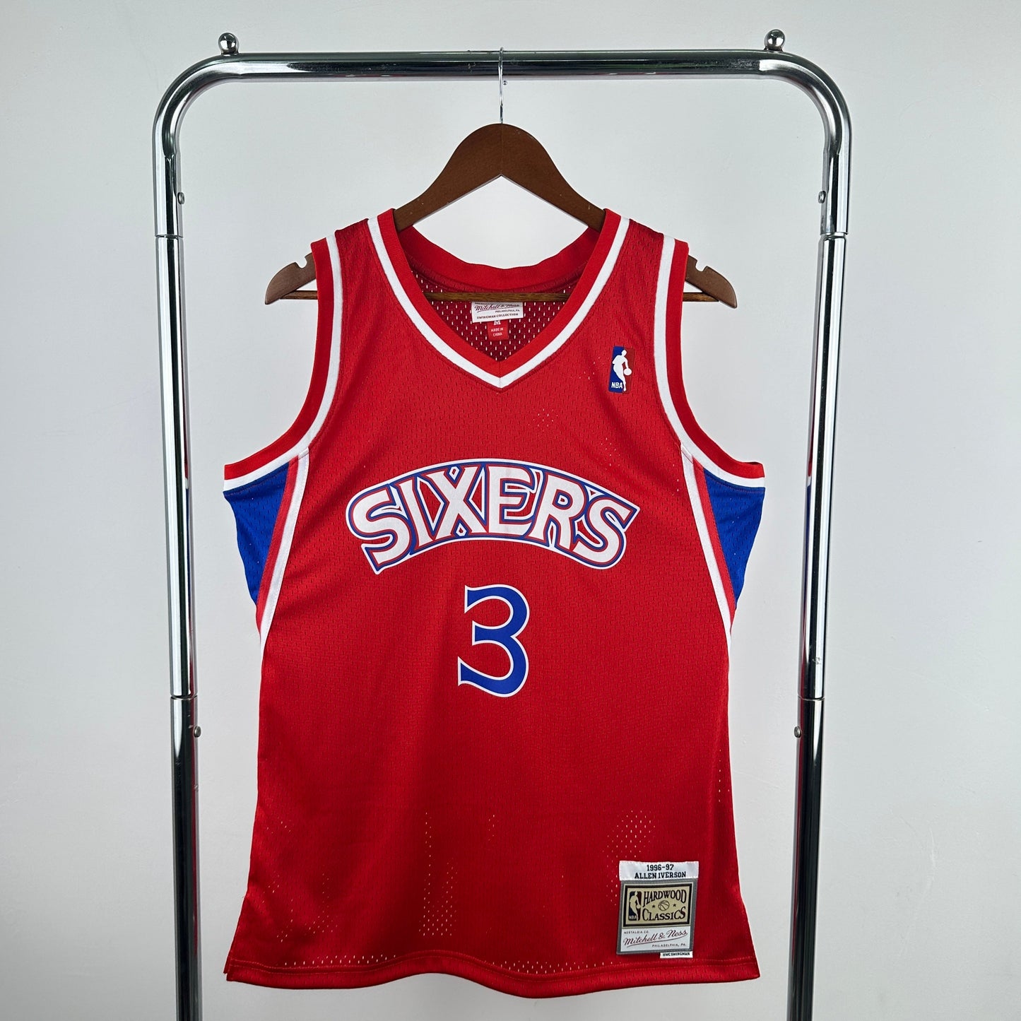 Philadelphia 76ers Retro (1996) - Allen Iverson #3