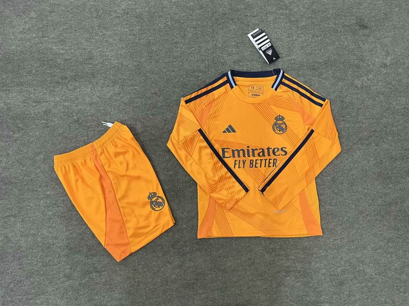 Real Madrid CF 2024/2025 Away Long Sleeve - Fan [Kids]