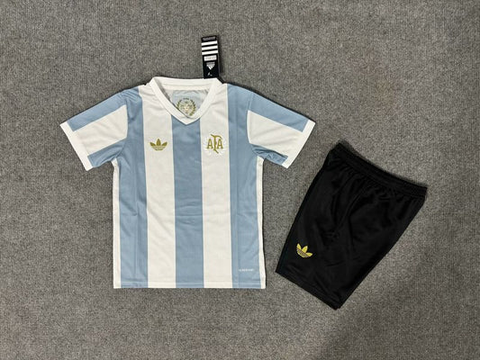 Kids Argentina National Team 2024/2025 Special Edition (50th Anniversary) - Fan Kit