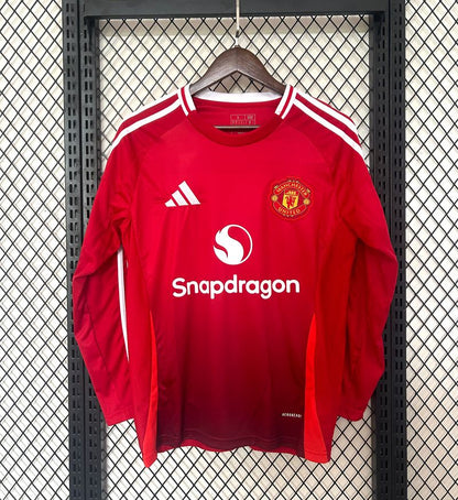 Manchester United FC 2024/2025 Home Long Sleeve - Fan [Adult]