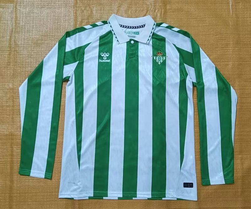 Real Betis 2024/2025 Away Long Sleeve - Fan [Adult]
