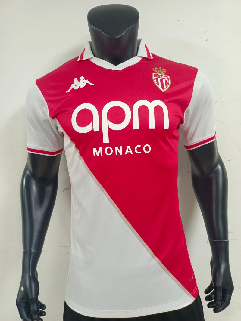AS Monaco FC 2024/2025 Home - Player Version [Adult]