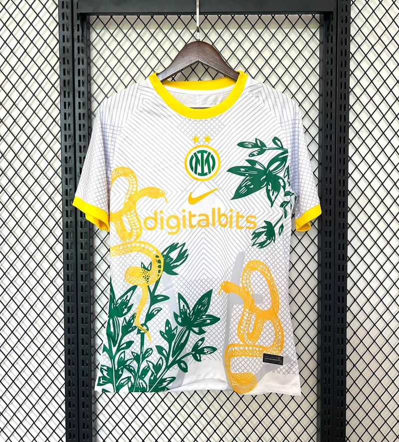 Inter de Milán 2024/2025 Edición Especial Amarilla - Aficionado [Adulto]