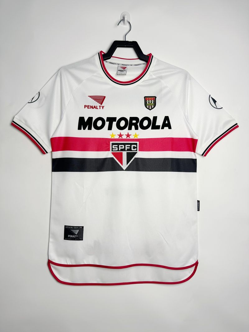 São Paulo FC 2000 Retro Local Cuello Redondo - Fan [Adulto]