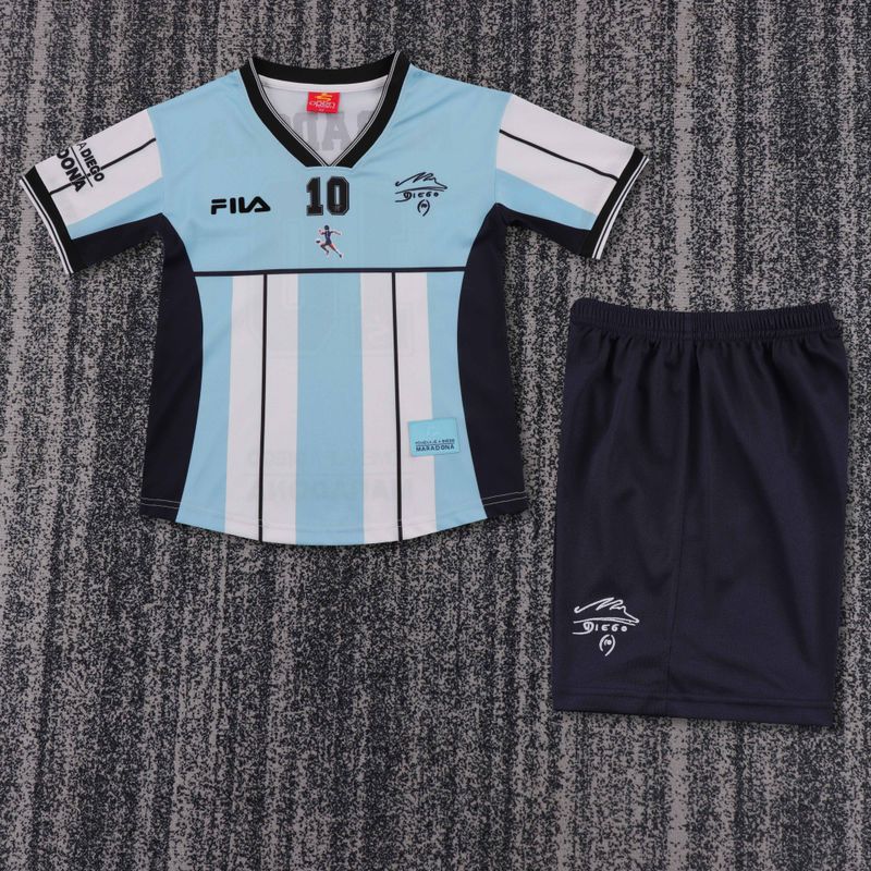 Retro Niños Argentina 2001 Maradona