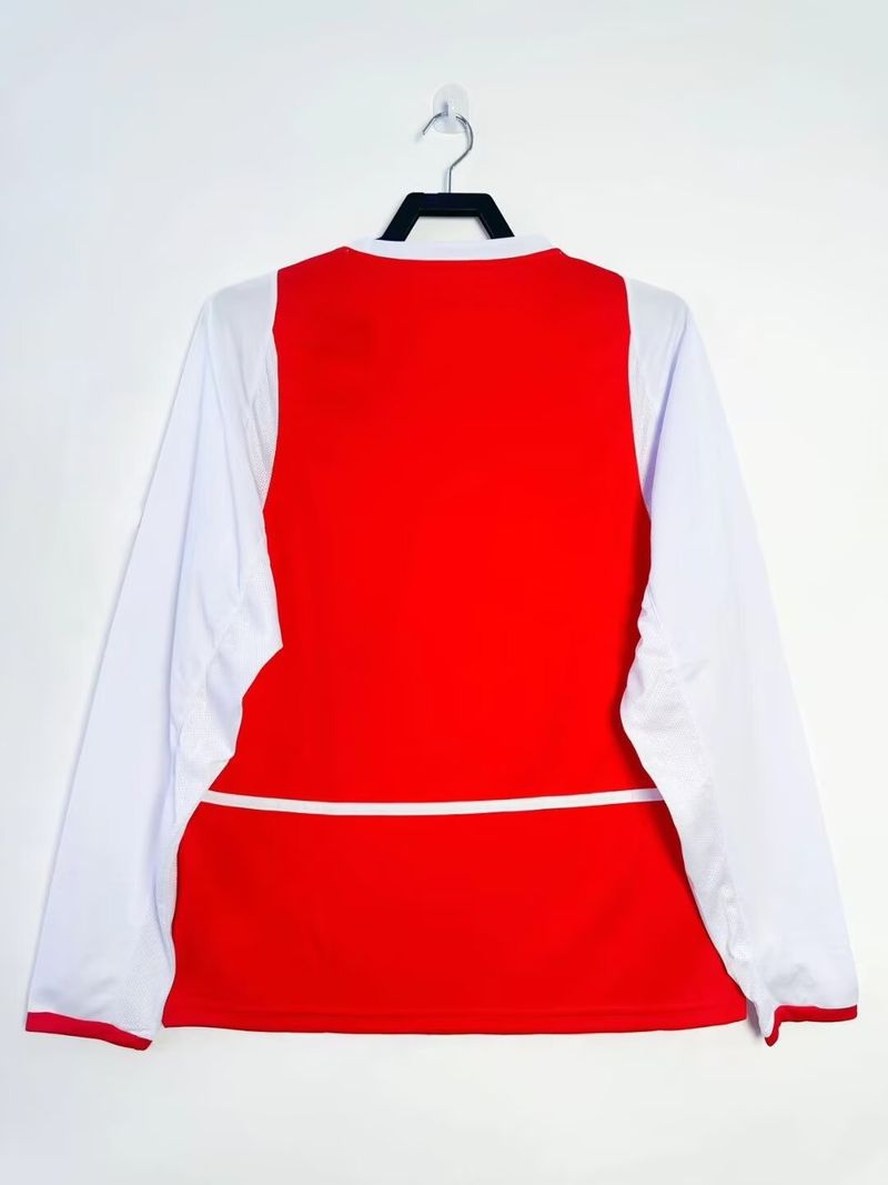 Arsenal FC 2002/2003 Local Manga Larga - Aficionado [Adulto]