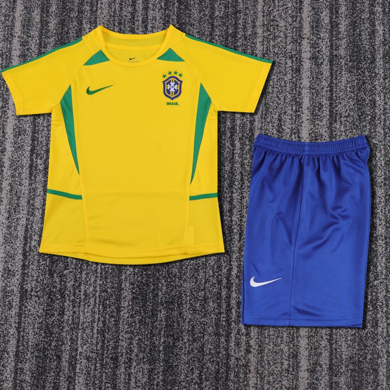 Brazil National Team 2002 Home - Fan [Kids]