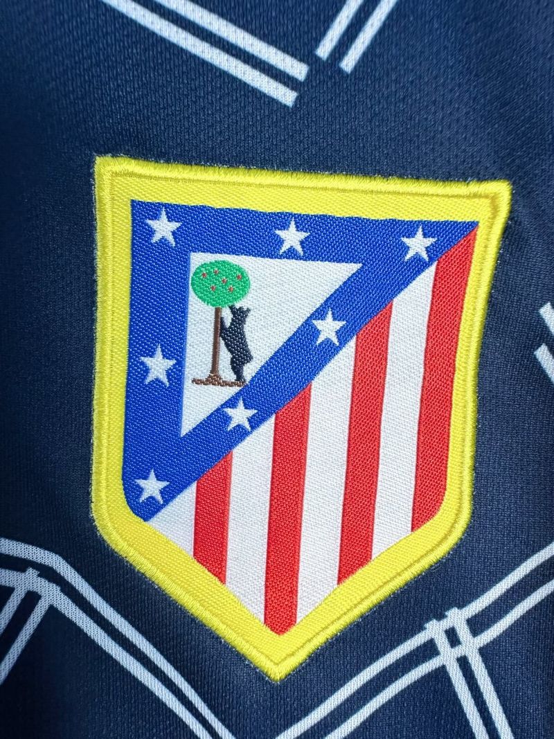 Atlético Madrid 2004/2005 Visitante Manga Larga - Versión Fan [Adulto]