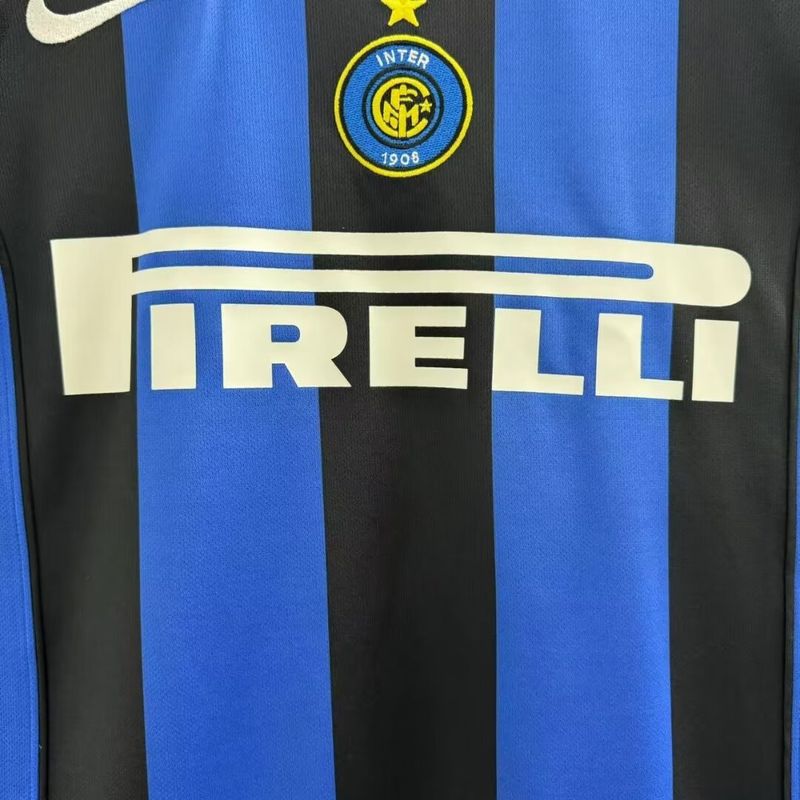 Inter Milan Domicile 2004/2005 - Version Joueur [Adulte]