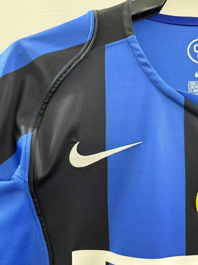 Inter Milan Domicile 2004/2005 - Version Joueur [Adulte]