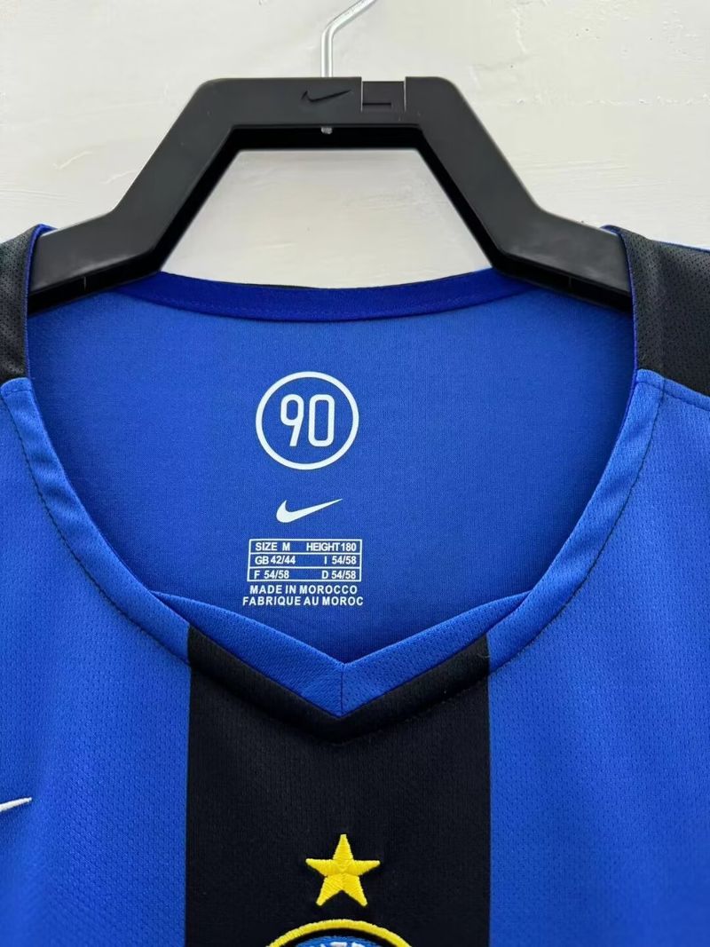 Inter Milan Domicile 2004/2005 - Version Joueur [Adulte]