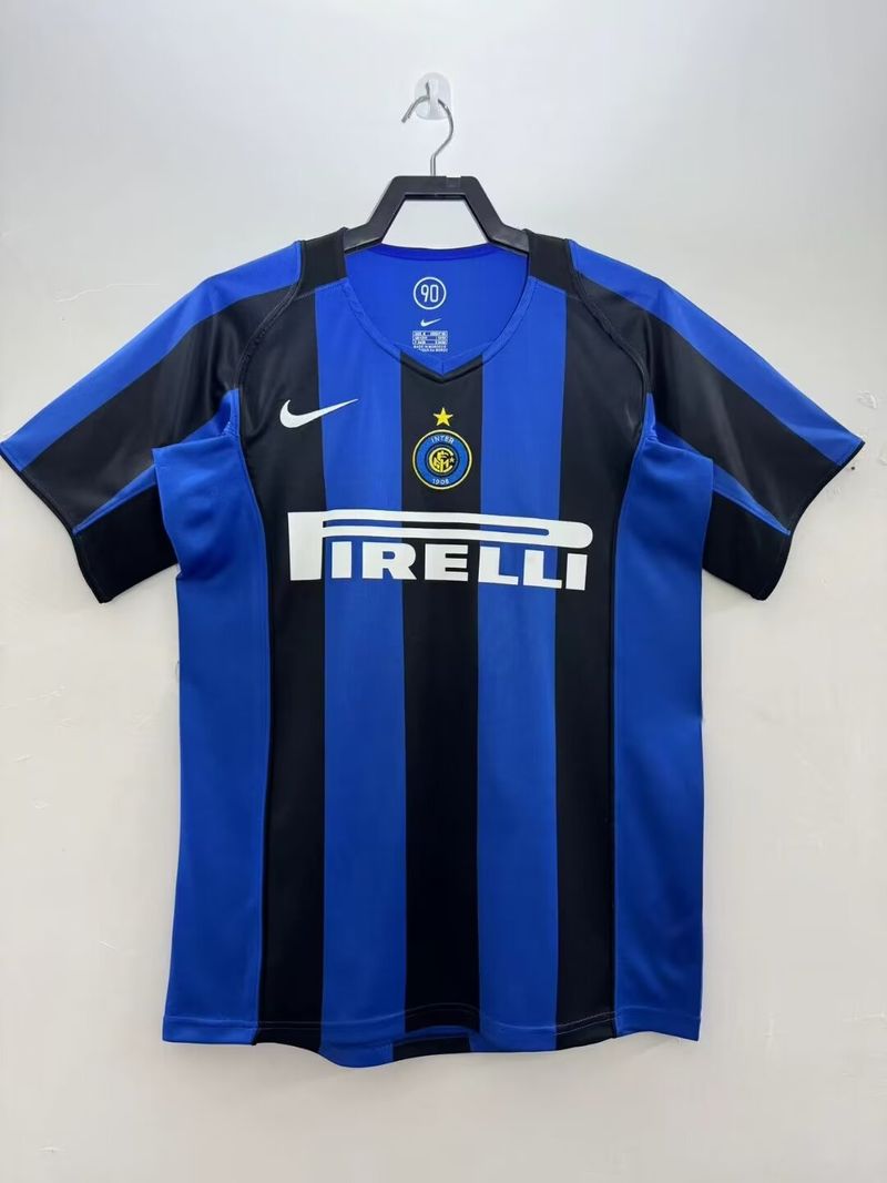 Inter Milan Domicile 2004/2005 - Version Joueur [Adulte]
