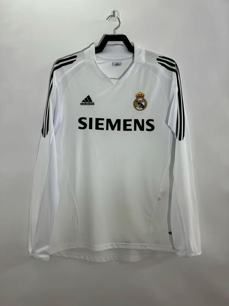 Real Madrid 2005/2006 Home Long Sleeve - Fan Version [Adult]