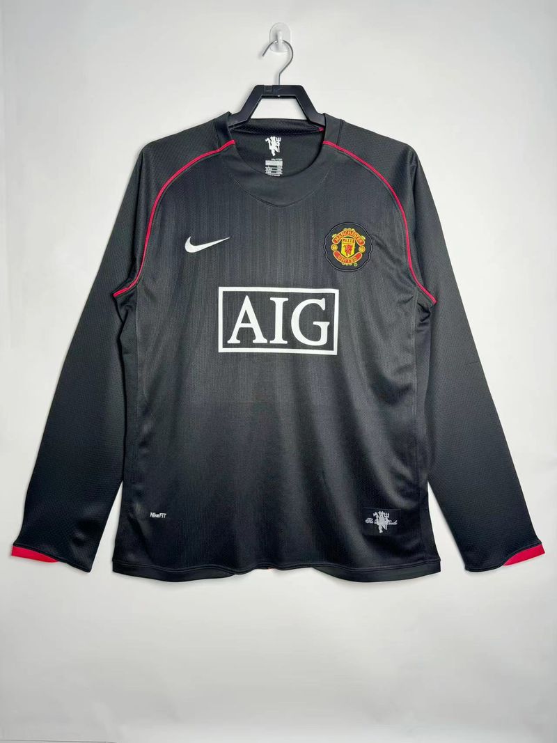 Manchester United 2007/2008 Away Long Sleeve - Fan Version [Adult]