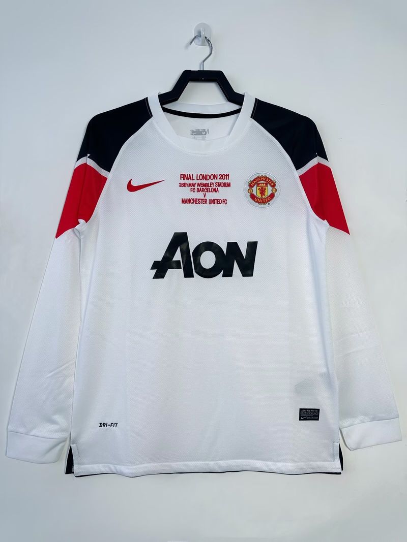 Manchester United 2010/2011 Away Long Sleeve - Fan Version [Adult]
