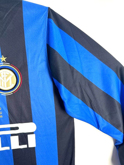 Inter Milan 2010/2011 Home Long Sleeve - Fan Version [Adult]
