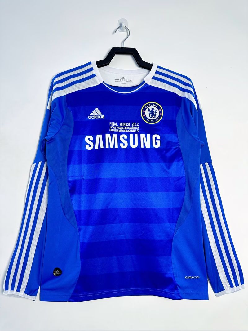 Chelsea FC 2011/2012 Domicile Manches Longues - Version Fan [Adulte]