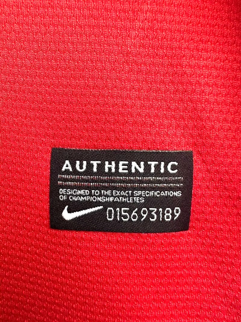 Maillot Domicile Manches Longues Manchester United 2013/2014 - Version Fan [Adulte]