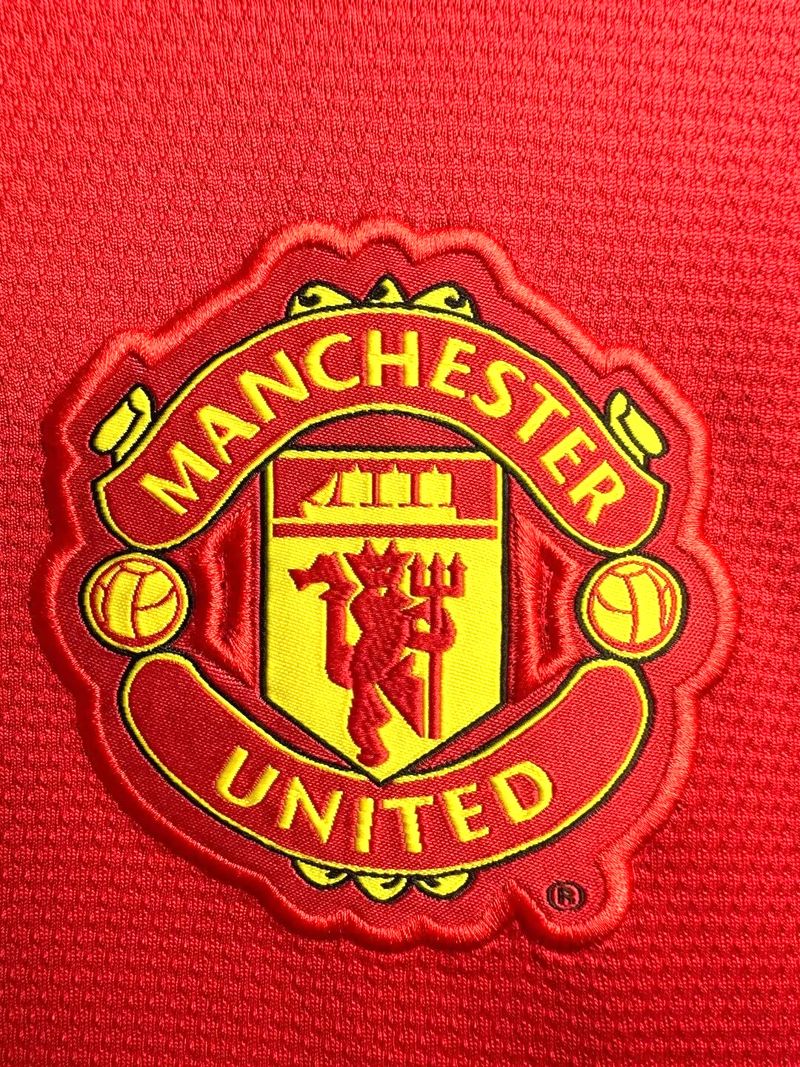 Maillot Domicile Manches Longues Manchester United 2013/2014 - Version Fan [Adulte]
