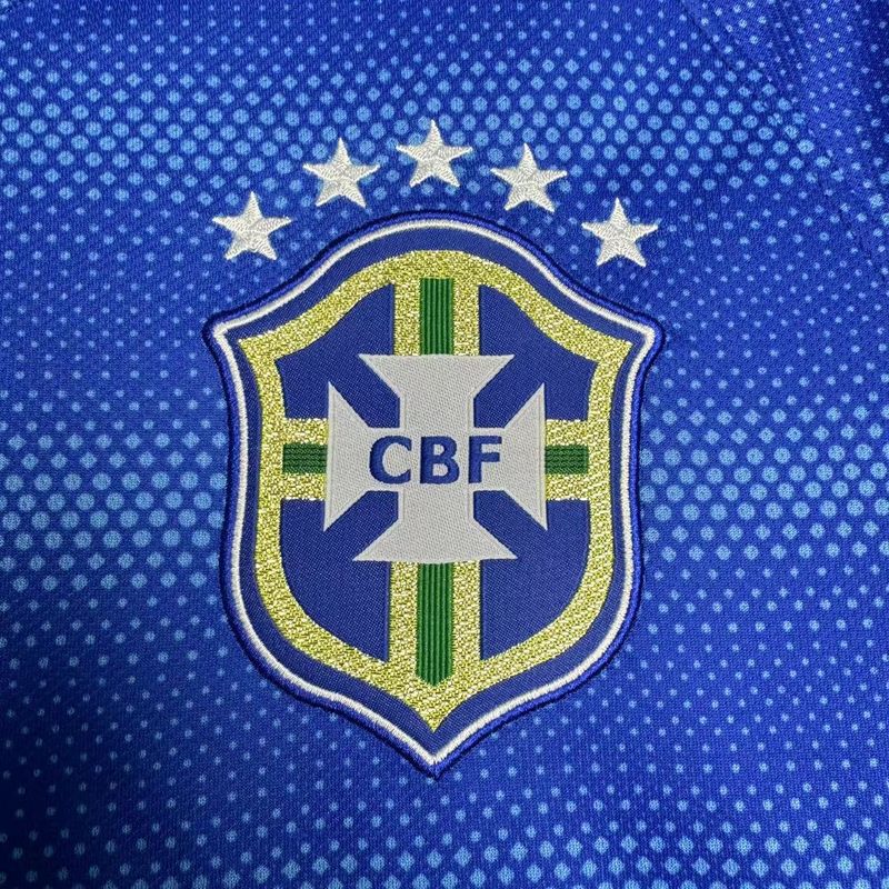 Camiseta Retro Brasil 2014 Visitante Fan