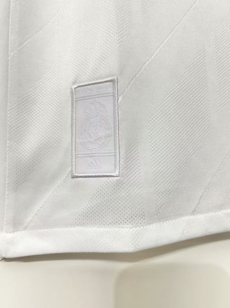 Real Madrid 2017/2018 Home Long Sleeve - Fan Version [Adult]