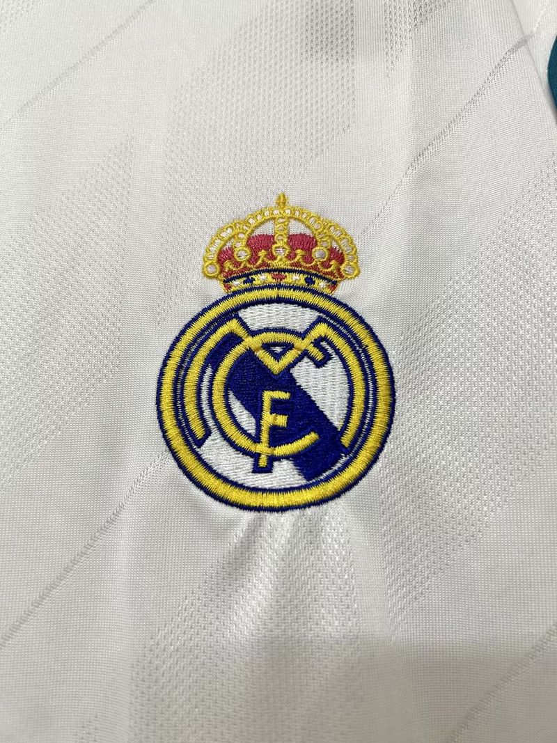 Real Madrid 2017/2018 Home Long Sleeve - Fan Version [Adult]