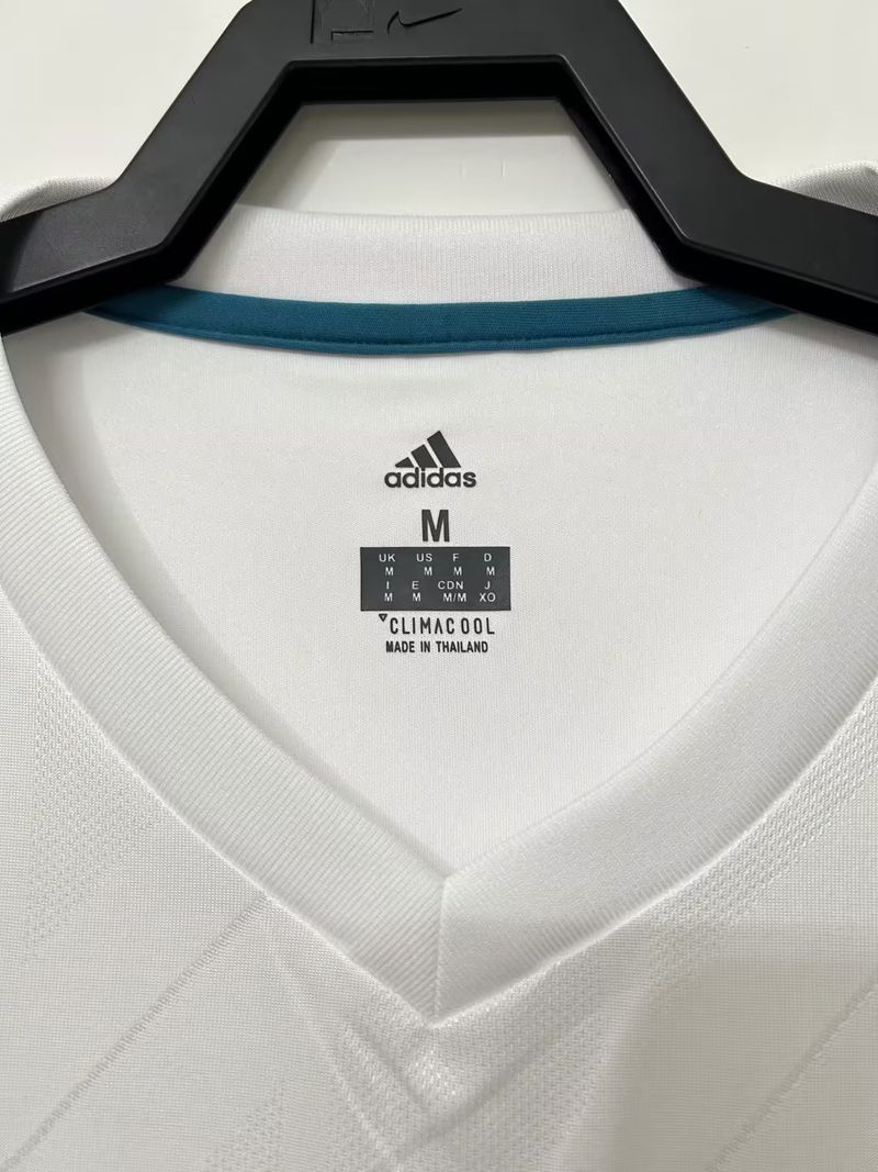 Real Madrid 2017/2018 Home Long Sleeve - Fan Version [Adult]