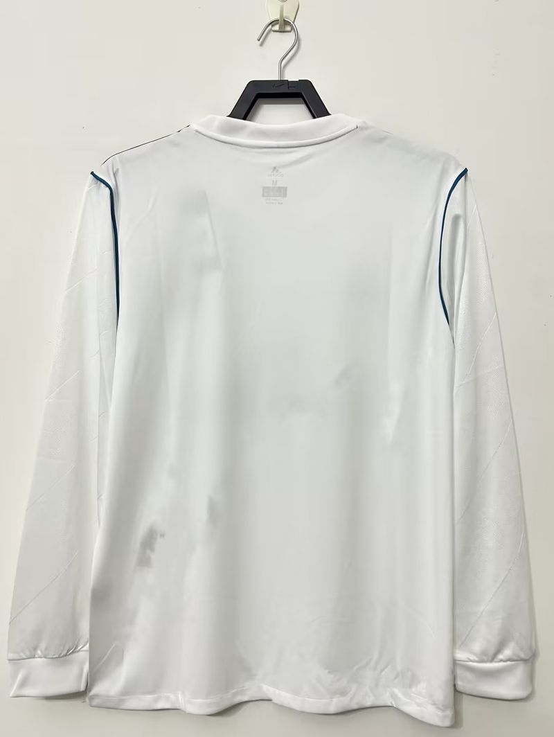 Real Madrid 2017/2018 Home Long Sleeve - Fan Version [Adult]