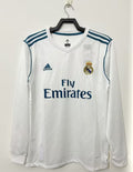 Real Madrid 2017/2018 Home Long Sleeve - Fan Version [Adult]