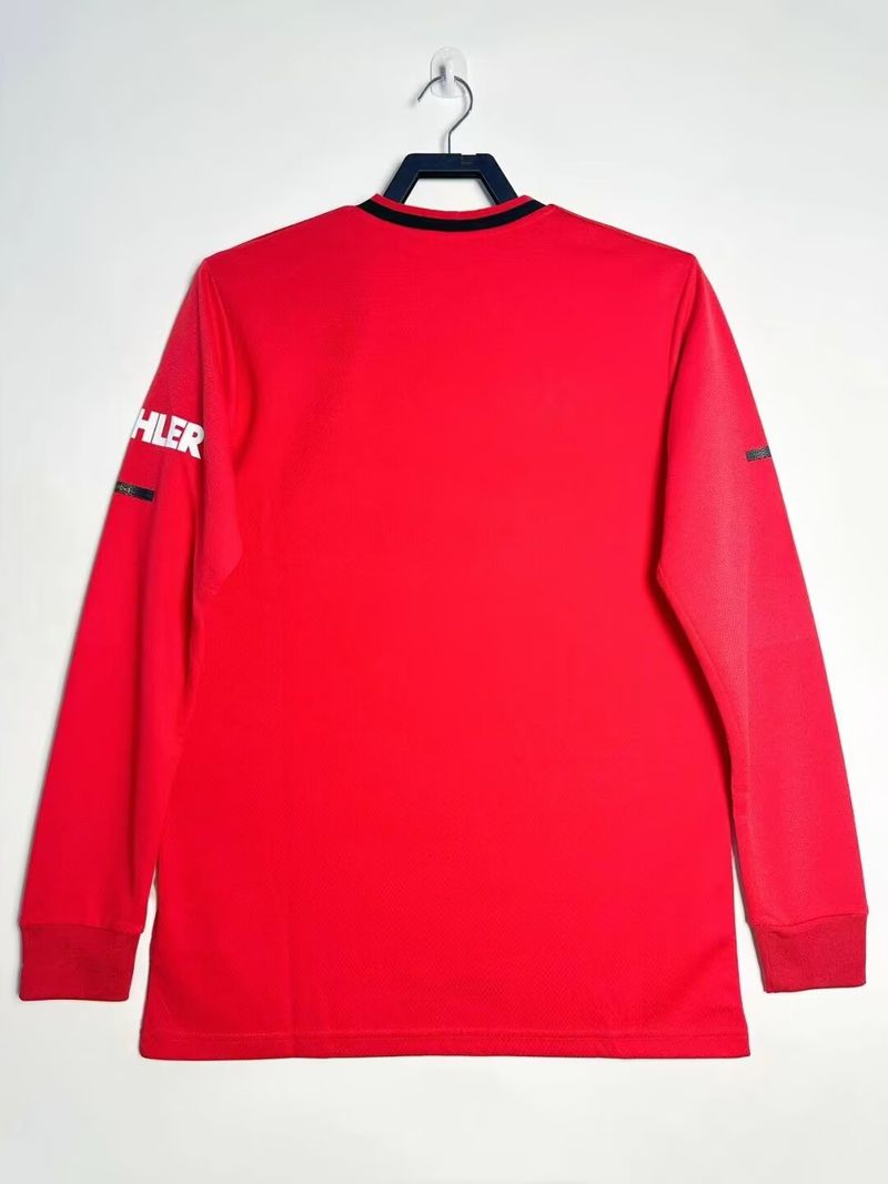 Manchester United 2019/2020 Home Long Sleeve - Fan Version [Adult]