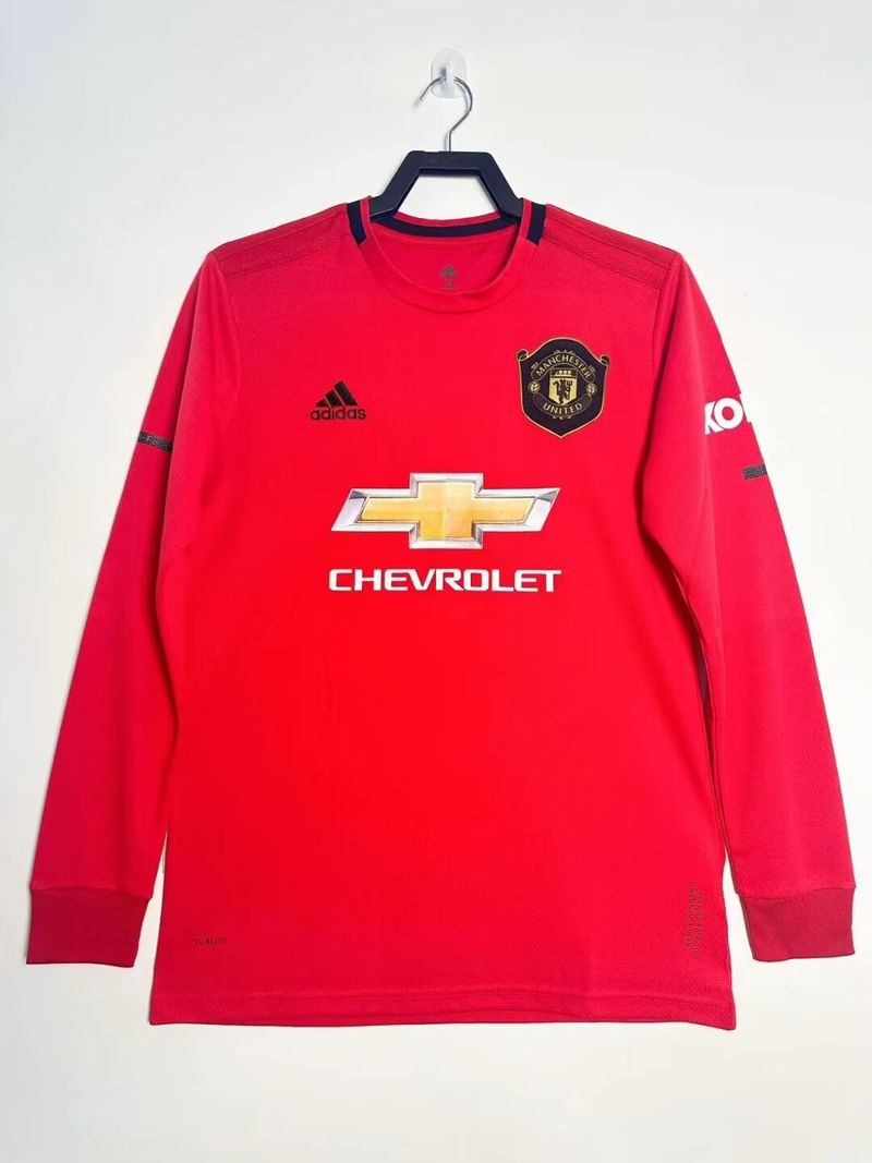 Manchester United 2019/2020 Home Long Sleeve - Fan Version [Adult]
