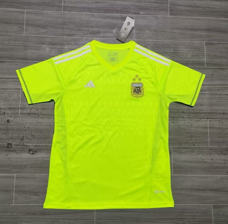 Argentina National Team 2022 Goalkeeper Green 3 Stars - Fan [Adult]