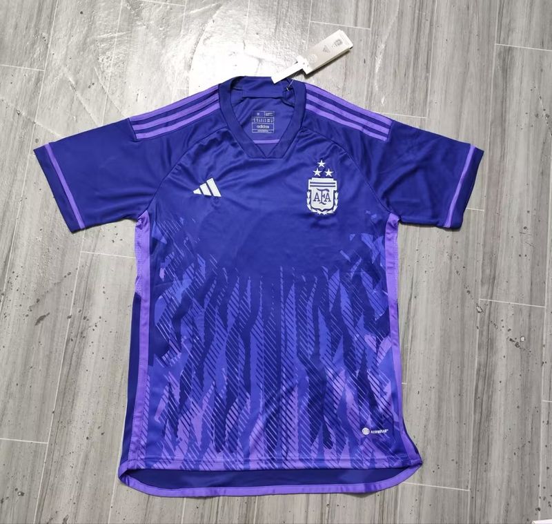 Retro Argentina 2022 Away 3stars Fan
