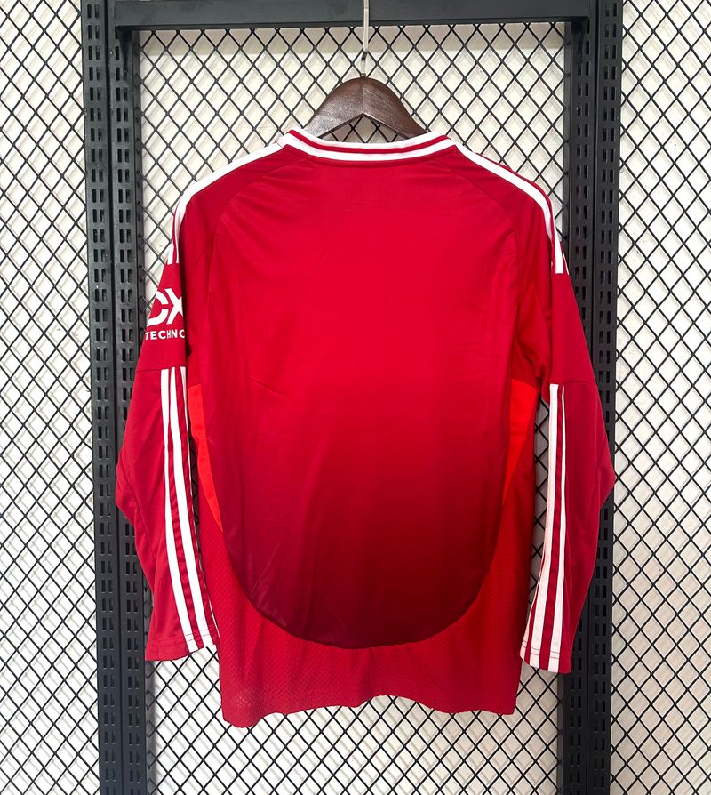 Manchester United FC 2024/2025 Home Long Sleeve - Fan [Adult]
