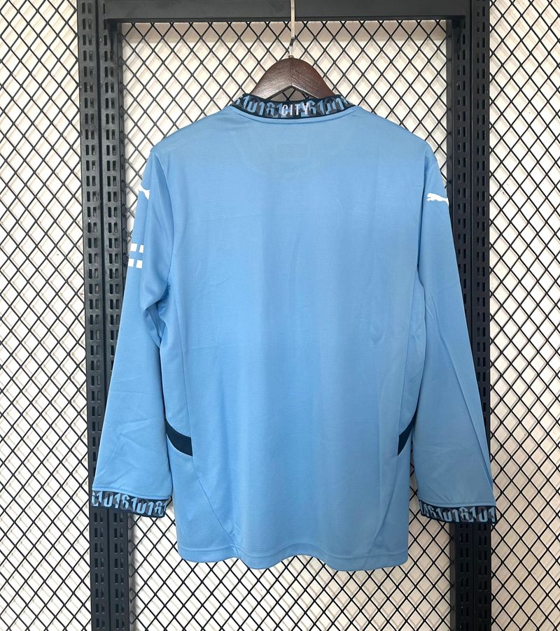 Manchester City FC 2024/2025 Home Long Sleeve - Fan [Adult]