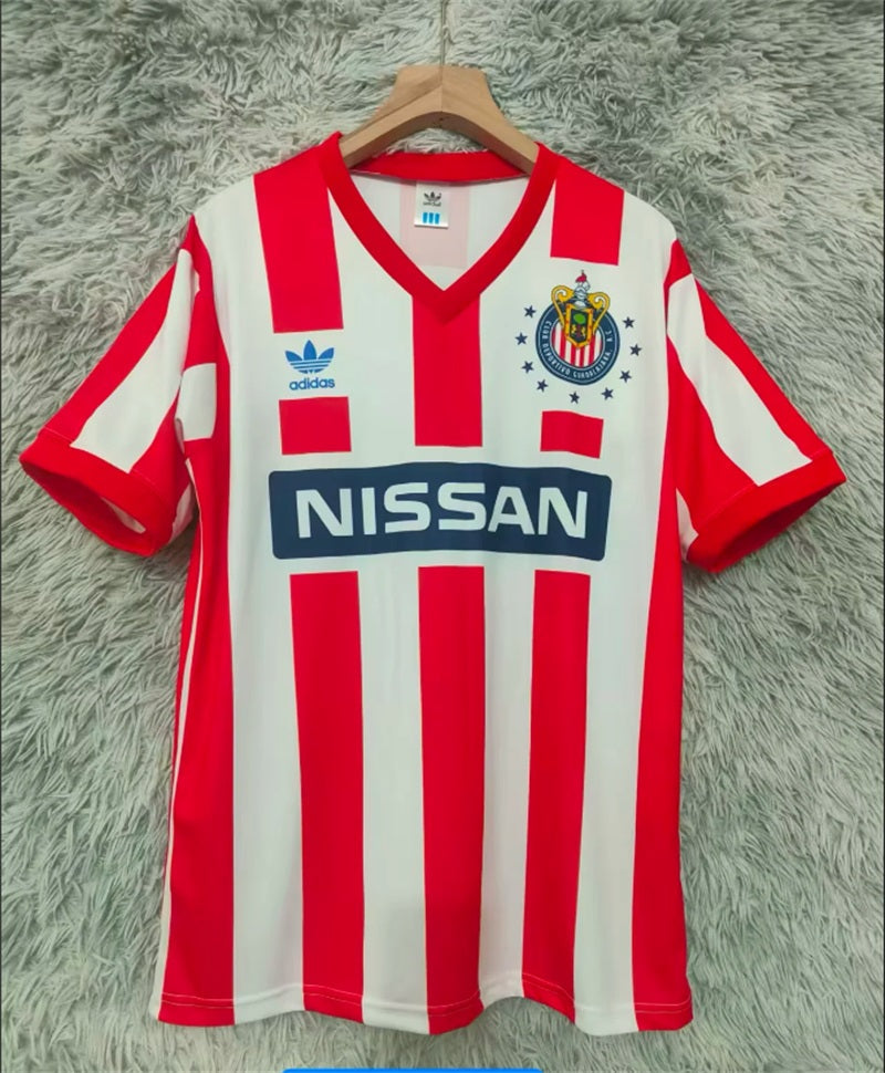 Club Deportivo Guadalajara 1990/1991 Home - Fan Version [Adult]