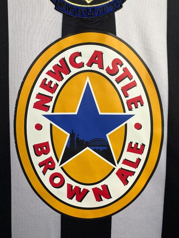 Newcastle United 1997/1999 Home Long Sleeve - Fan Version [Adult]