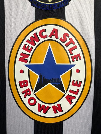 Newcastle United 1997/1999 Home Long Sleeve - Fan Version [Adult]