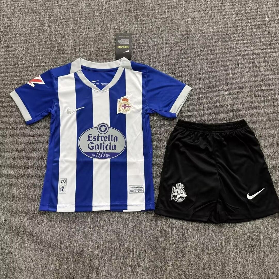 Kids La Coruña 2026-2027 home Kit